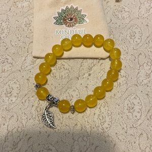 Yellow chalcedony Bracelet Mindful Souls